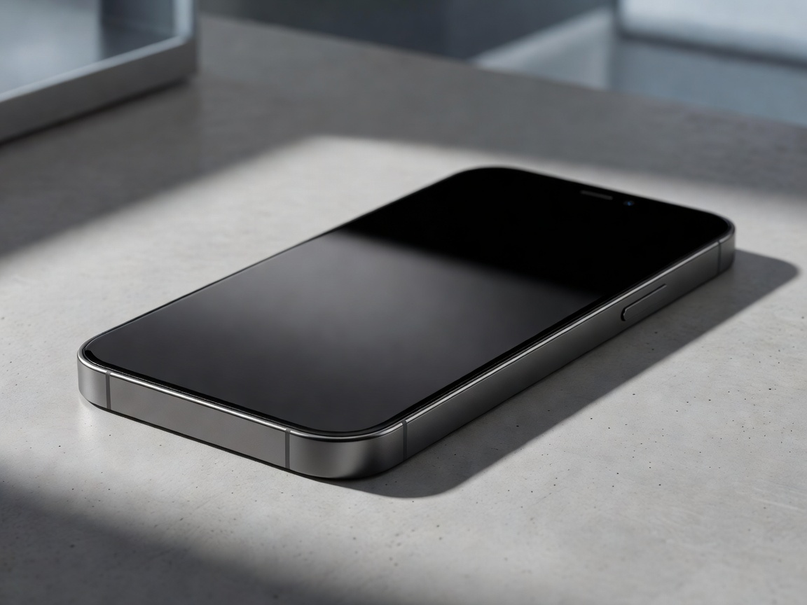 Apple iPhone compact smartphone industrial frame and ceramic front